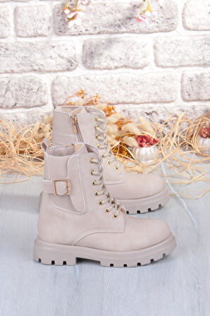 Fort Cool Aleda Anatomik Sıcak Astar Kaymaz Taban Kız Çocuk Bot