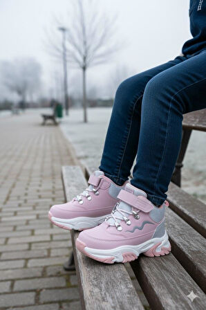 Fort Evil Cool Anatomik Sıcak Astar Kaymaz Taban Kız Çocuk Bot