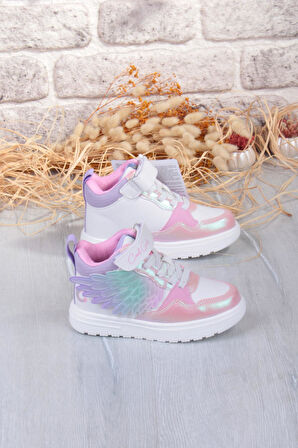 Fort Cool Helen Rahat Hafif Kanat Figürlü Bilekli Sneaker Kız Çocuk Ayakkabı