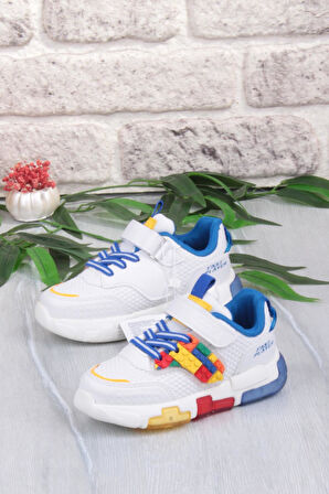 Fort Cool Heros Rahat Logo Desenli Işıklı Erkek Çocuk Ayakkabı