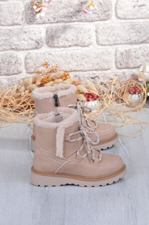 Fort Cool Lina Anatomik Sıcak Astar Kaymaz Taban Kız Çocuk Bot