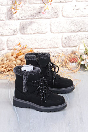 Fort Cool Lina Anatomik Sıcak Astar Kaymaz Taban Kız Çocuk Bot