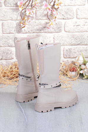 Fort Cool Paris Anatomik Sıcak Astar Kaymaz Taban Kız Çocuk Çizme