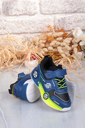 Fort Cool Racing Rahat Hafif Araba Figürlü Erkek Çocuk Ayakkabı