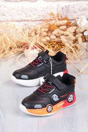 Fort Cool Racing Rahat Hafif Araba Figürlü Erkek Çocuk Ayakkabı