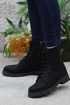 Mehmet Mete 3485 Rahat Sıcak Astar Kaymaz Taban Kadın Bot