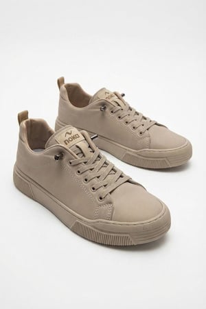 Fort Noka North Rahat Lastik Bağcıklı Sneaker Keten Erkek Ayakkabı