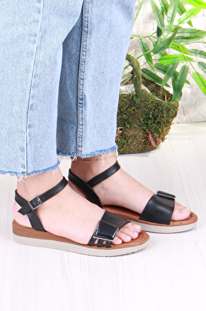 Fort 1000 Ceyn Toka Detaylı Rahat Hafif Kadın Sandalet