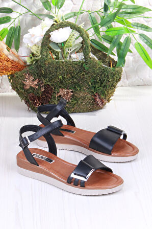 Fort 1000 Ceyn Toka Detaylı Rahat Hafif Kadın Sandalet