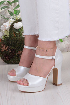 Fort 3600 Jena Platform Taban Yüksek Topuklu Kadın Ayakkabı