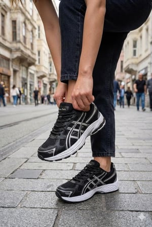 Fort FRB389 Rahat Esnek Yürüyüş Koşu Ayakkabısı Kadın Spor Ayakkabı