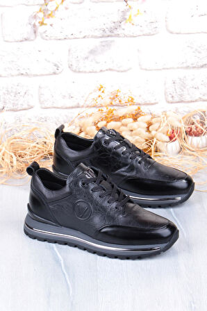 Pepita M112 Rahat Esnek İç Ve Dış Hakiki Deri Erkek Ayakkabı