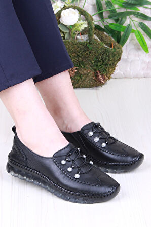 Pepita 429871 Anatomik Rahat Esnek Hakiki Deri Kadın Ayakkabı