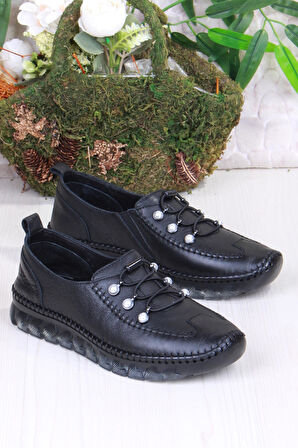 Pepita 429871 Anatomik Rahat Esnek Hakiki Deri Kadın Ayakkabı