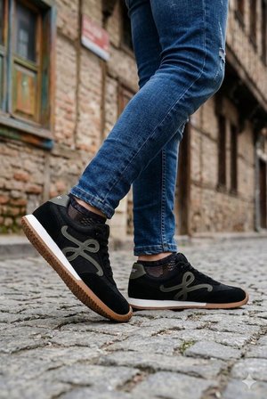 Pepita E472 Rahat Özel Tasarım Spor Sneaker Erkek Ayakkabı