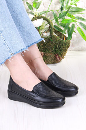 Pepita 428203 Anatomik Rahat Esnek Hakiki Deri Kadın Ayakkabı