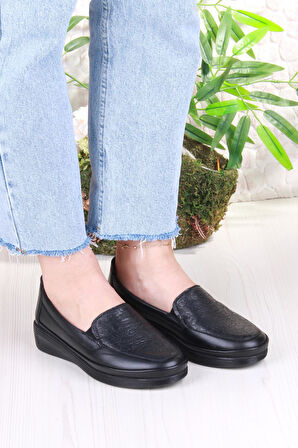 Pepita 428203 Anatomik Rahat Esnek Hakiki Deri Kadın Ayakkabı