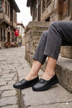 Pepita Z542 Anatomik Rahat Esnek Hakiki Deri Kadın Ayakkabı