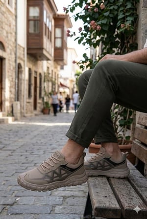 Pepita E097 Rahat Özel Tasarım Günlük Sneaker Erkek Spor Ayakkabı
