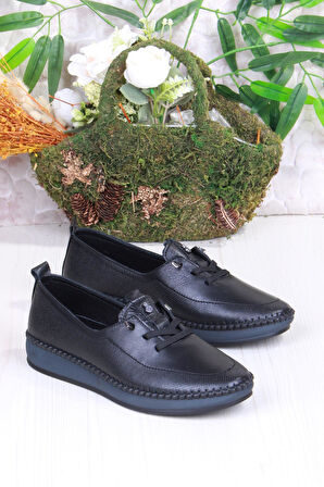 Pepita 42083 Anatomik Rahat Esnek Hakiki Deri Kadın Ayakkabı