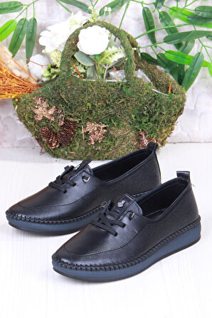 Pepita 42083 Anatomik Rahat Esnek Hakiki Deri Kadın Ayakkabı