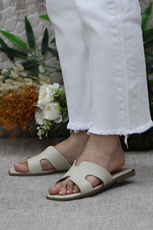 Fort 3563 Ten Zarif Şık Günlük Terlik Ev Terliği Kadın Terlik