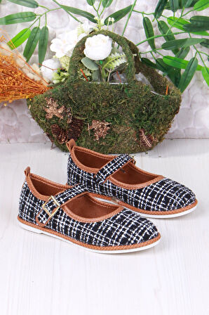 Fort 4050 Baletli Yumuşak Esnek Şık Rahat Kadın Babet Ayakkabı