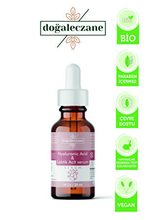 Laktik Asit Hyaluronik Asit Serum 30 ml.