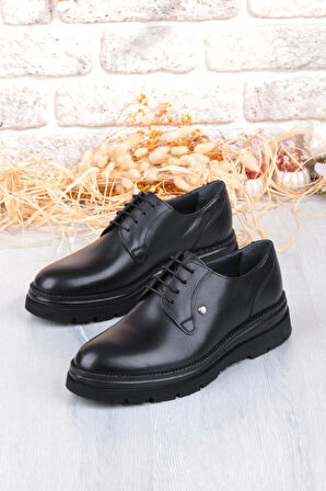 Mehmet Mete K1004 Rahat Hafif Eva Kalın Taban Hakiki Deri Erkek Ayakkabı