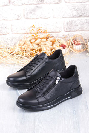 Mehmet Mete 9082 Rahat Kauçuk Taban Orijinal Hakiki Deri Erkek Ayakkabı