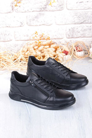 Mehmet Mete 9082 Rahat Kauçuk Taban Orijinal Hakiki Deri Erkek Ayakkabı