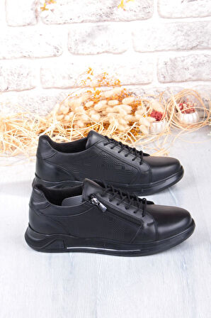 Mehmet Mete 9082 Rahat Kauçuk Taban Orijinal Hakiki Deri Erkek Ayakkabı