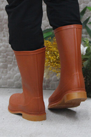 Fort Ulaş Su Geçirmez Soğuga Dayanıklı Kauçuk Kısa Konç Çizme Balıkçı Çiftci İnşaat Oto Yıkamacı Çizme