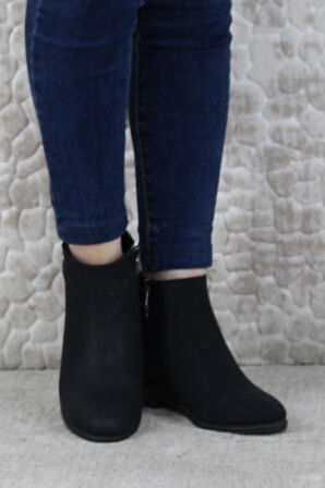 Fort 4271 Rahat Esnek Toka Taş Detaylı Sıcak Astar Kadın Bot