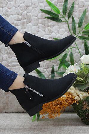 Mehmet Mete 4273 Fashion Sıcak Astar Kaymaz Taban Kadın Bot