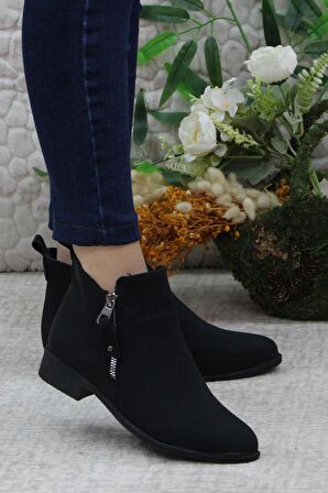 Mehmet Mete 4273 Fashion Sıcak Astar Kaymaz Taban Kadın Bot