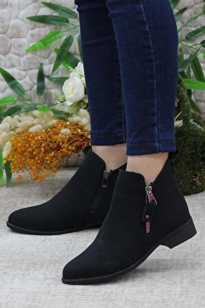 Mehmet Mete 4273 Fashion Sıcak Astar Kaymaz Taban Kadın Bot