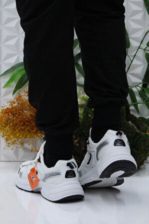 Kinetix Arlex Tx Beyaz Siyah Rahat Orijinal Ürün Erkek Spor Ayakkabı