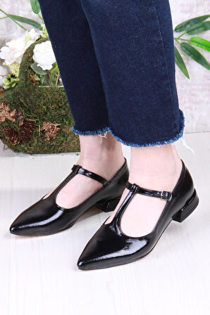 Fort 35697 Witty Rugan Şık Rahat Sivri Burun Kadın Babet