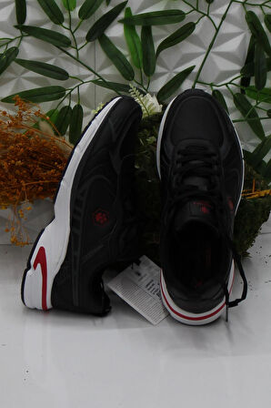 Lumberjack Tehan Siyah Kırmızı Rahat Orijinal Ürün Erkek Spor Ayakkabı