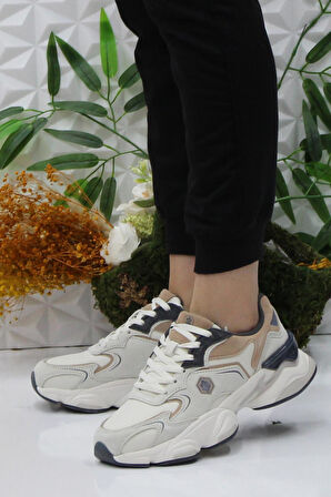 Lumberjack Madax Wmn Pu Bej Orijinal Ürün Sneaker Kadın Ayakkabı