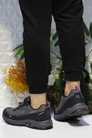 Lumberjack Eco Wmn Gri Anatomik Orijinal Ürün Su Geçirmez Waterproof Outdoor Ayakkabı