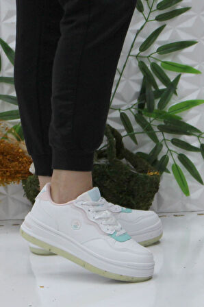 Lumberjack Harley Beyaz Rahat Orijinal Ürün Sneaker Kadın Ayakkabı