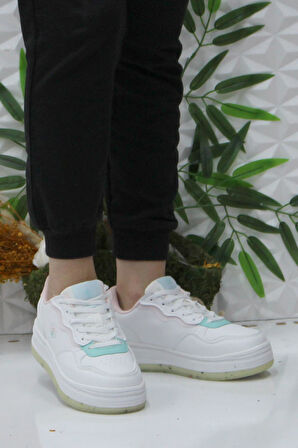 Lumberjack Harley Beyaz Rahat Orijinal Ürün Sneaker Kadın Ayakkabı