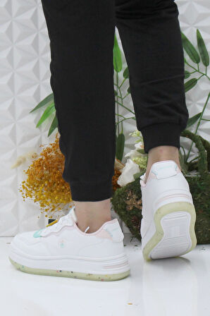 Lumberjack Harley Beyaz Rahat Orijinal Ürün Sneaker Kadın Ayakkabı