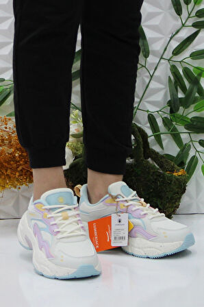 Lumberjack Fanto Kırık Beyaz Rahat Orijinal Ürün Sneaker Kadın Ayakkabı