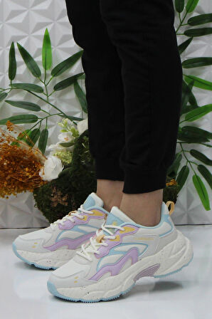 Lumberjack Fanto Kırık Beyaz Rahat Orijinal Ürün Sneaker Kadın Ayakkabı