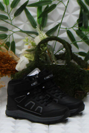 Kinetix Edras Hı Siyah Rahat Orijinal Ürün Kaymaz Taban Erkek Çocuk Bot