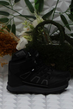 Kinetix Edras Hı Siyah Rahat Orijinal Ürün Kaymaz Taban Erkek Çocuk Bot