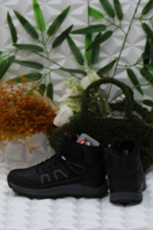 Kinetix Edras Hı Siyah Rahat Orijinal Ürün Kaymaz Taban Erkek Çocuk Bot